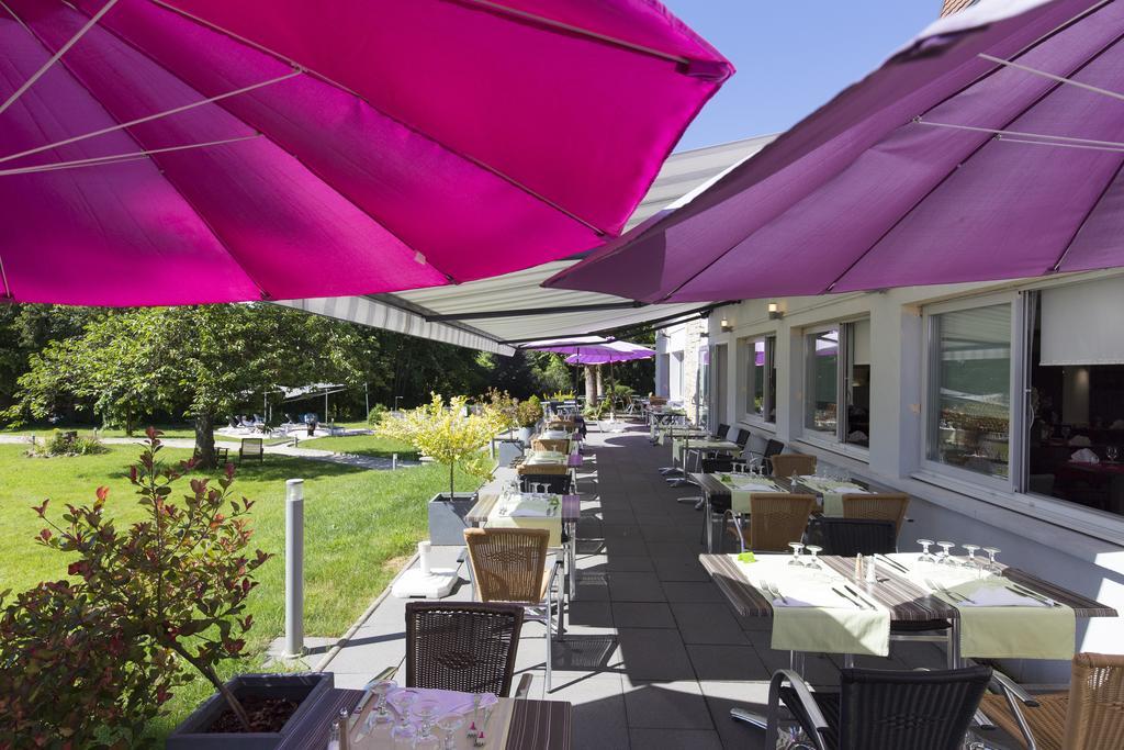 Logis Hotel Restaurant Spa Beau Site Luxeuil-les-Bains Exterior foto