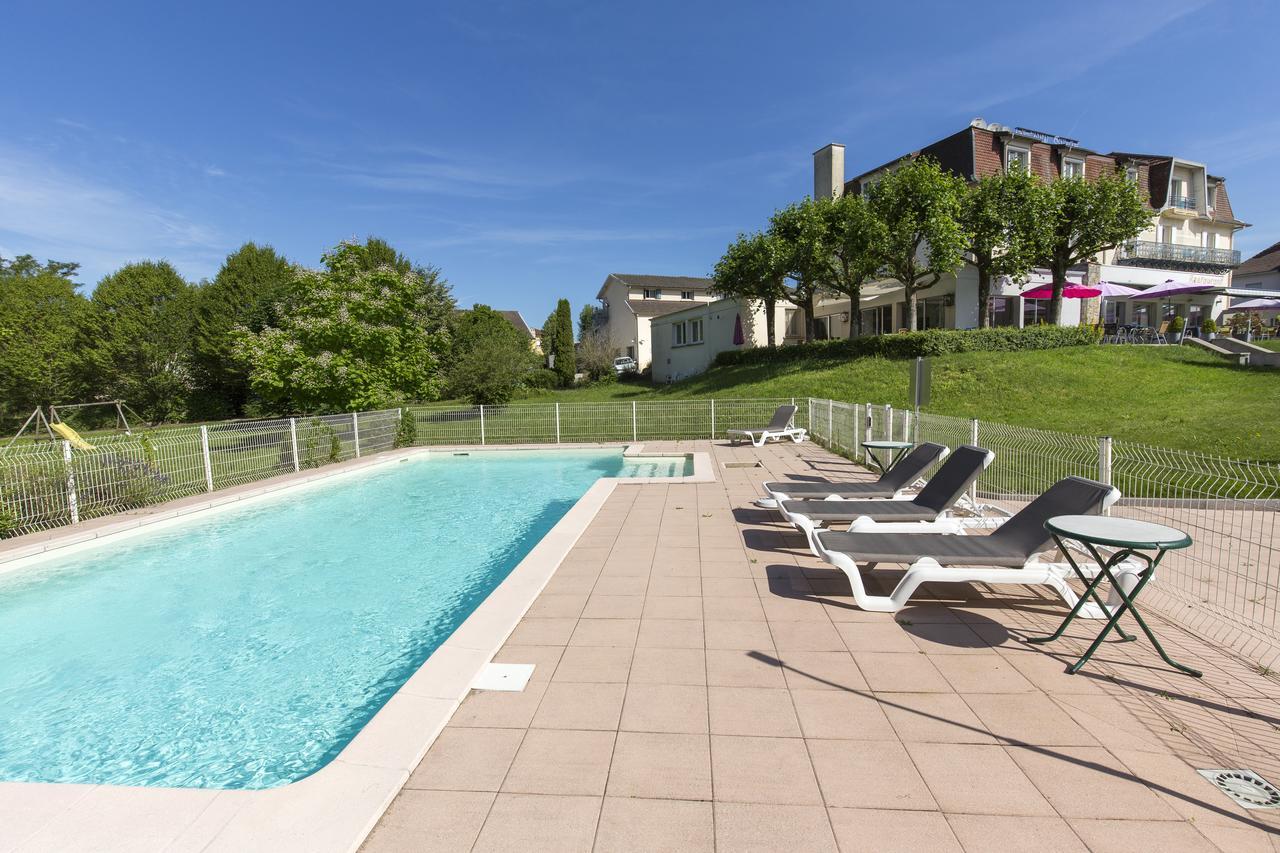 Logis Hotel Restaurant Spa Beau Site Luxeuil-les-Bains Exterior foto